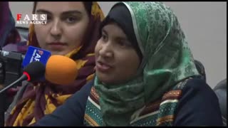 شعرخوانی زیبای خارجیها به زبان فارسی