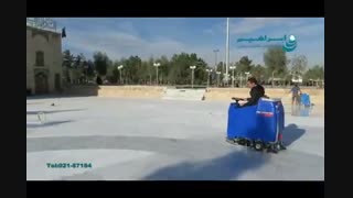 ماشین اسکرابر - دستگاه های نظافت صنعتی - زمین شوی و کفشوی صنعتی - ابراهیم