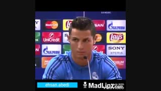 درد و دل رونالدو (cr7) ! خنده دار