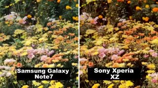 مقایسه دوربین گلکسی نوت 7 و سونی اکسپریا XZ