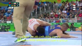 مدال برنز قاسم رضایی در کشتی فرنگی - المپیک 2016 ریو