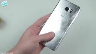 تست مقاومت: galaxy s7 edge در برابر چاقو و چکش