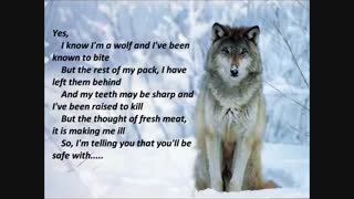 I know I'm a Wolf" Lyrics"(آهنگش خیلی قشنگه ...آرامش بخشه)