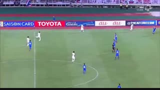 تایلند ۰-۲ ژاپن