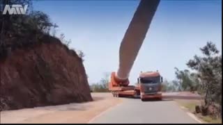 حمل پره های توربین بادی