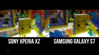 مقایسه فوکس دوربین گلکسی اس 7 و اکسپریا XZ
