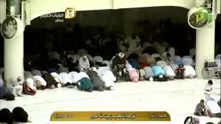 تلاوت دو قاری خوش صدا با باران در مکه(عبدالباسط و مشاری العفاسی)