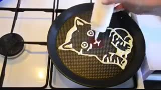 نقاشی به صورت غذا.....واقعا جالب