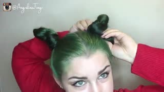 آموزش مدل مو(snsd)درموزیک ویدیوdear santa