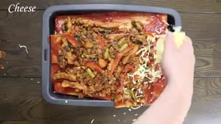 ساختن لازانیای گیاهی