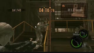 Resident evil 5-Mercenaries - jill and wesker