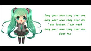 nightcore-love song (over me(