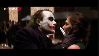 سکانس تعریف داستان صورت جوکر قسمت دوم در فیلم شوالیه تاریکی(The Dark Knight,2008)