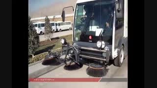 جاروب شهری- سوییپر خیابانی- اتحاد صنعت