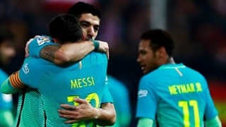 خلاصه بازی:  اتلتیکومادرید  1 - 2  بارسلونا