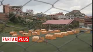 رانش گسترده زمین در بولیوی