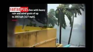 طوفان شدیدی که در هند ۳ نفر را کشت