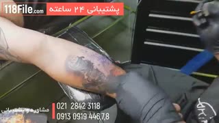 طرح های سه بعدی خالکوبی روی بدن