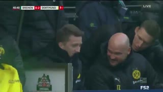 خلاصه دیدار وردربرمن 2_2 بورسیا دورتموند (هفته 32 بوندسلیگا آلمان)