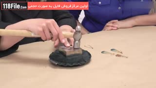 آموزش ساخت آویز پولکی با طرح های جذاب