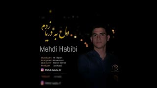 دانلود آهنگ دل به دریا زدم از مهدی حبیبی + متن آهنگ