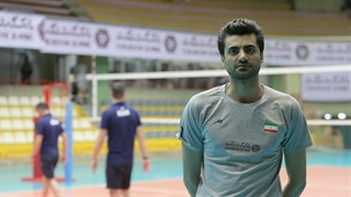 صحبت‌های امیر غفور از دریچه دوربین فدراسیون والیبال