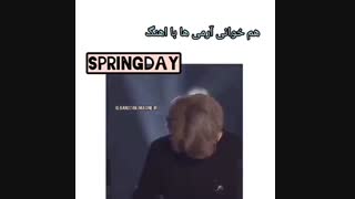Bts spring day army tims