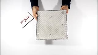 دیس مقوایی یکبار مصرف مربع