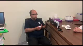 جلسه آخر درمان زخم دیابتی در کلینیک تلما