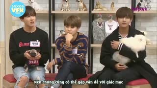 برنامه my pet clinic با حضور تهیونگ، جیمین و جیهوپ (پارت 3/3) (درخواستی)