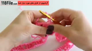 بافت پانچو رنگارنگ زیبا