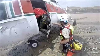امداد و نجات نوجوانان در سد ماملو
