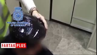 شگرد عجیب قاچاقچی برای حمل مواد مخدر!