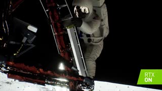 ویدیوی نشستن فضا پیمای Apollo 11 پس از 50 سال با شبیه سازی Ray Tracing