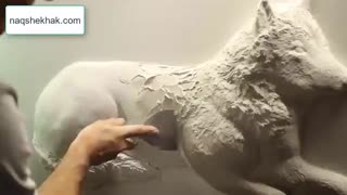 آموزش ساخت تابلو سفالی گالری هنری نقش خاک