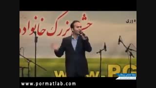 تقلید صدای شنیدنی و جالب استاد الهی قمشه ای از حسن ریوندی