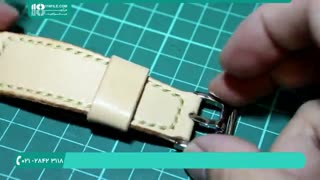 آموزش چرم دوزی با دست _ مرحله به مرحله