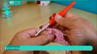 آموزش بافت کلاه و شالگردن مرحله به مرحله