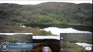 تست آپشن بازگشت به خانه در کوادکوپتر gps دار سایما x25 pro/ایستگاه پرواز