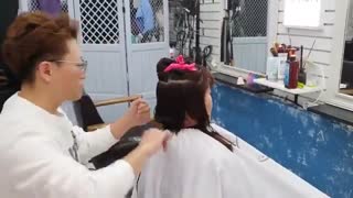 آموزش مدل مو کوتاه با حاشیه قوس دار- مومیس مشاور و مرجع تخصصی مو