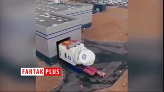 نصب بزرگترین توربین بادی در انگلیس