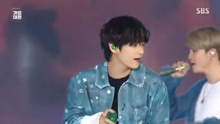 اجرای آهنگ Mikrokosmos توسط بی تی اس در مراسم SBS 2019