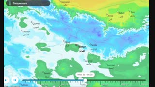 کاهش دما هوا در منطقه البرز مرکزی طی 5 روز آینده (98.10.06)