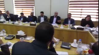 جلسه سازمان همیاری و شهرداران استان به ریاست آشناگر، استاندار سمنان - سالن جلسات غدیر