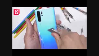 افتادن به جان گوشی هواوی P30 Pro با کاتر و فندک