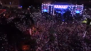 کنسرت شنیدنی حماقی در قاهره و طرفدارانی که جایی برای سوزن انداختن باقی نگذاشتند