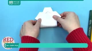 آموزش اوریگامی ساخت پیراهن