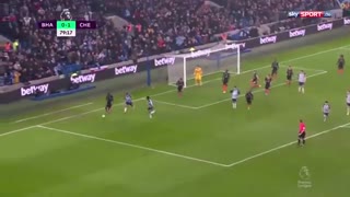 خلاصه بازی جذاب برایتون 1 - چلسی 1 (با گل زنی جهانبخش)