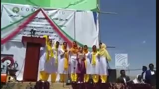 عروسی دسته جمعی ۱۰۰ زوج جوان در ولایت دایکندی