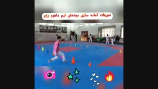 نمونه ای از تمرینات سرعتی و چابکی تکواندو(وبلاگ تکواندو استاد جلیل قلندری)